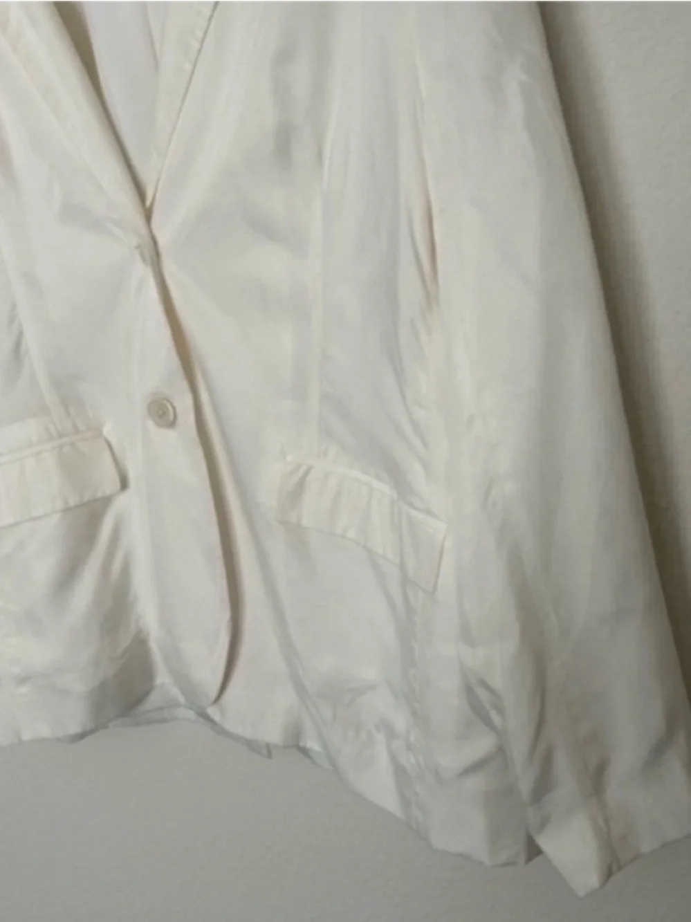 J. Crew Limited Edition Drapey Parke Blazer Cupro Blend